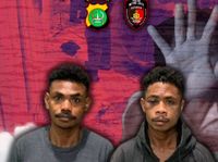 Tampang 2 Pelaku yang Cabuli dan Bacok Adik Bahar bin Smith